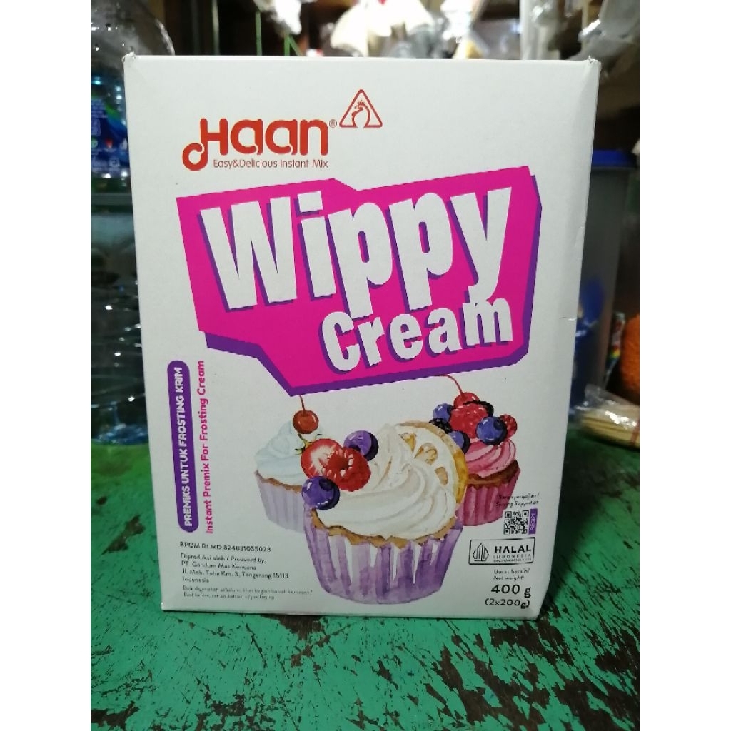 

Wippy Cream Haan 400gr