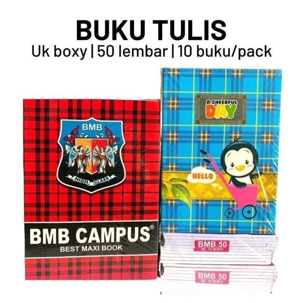 

Buku Boxy BMB 50 lembar isi 10 buku