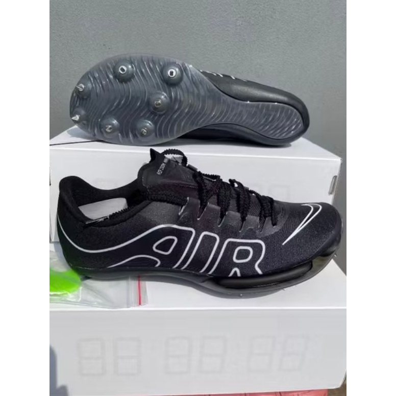 SEPATU SPRINT SPIKE RUNNING NIKE MAXFLY MORE UPTEMPO BLACK (42)