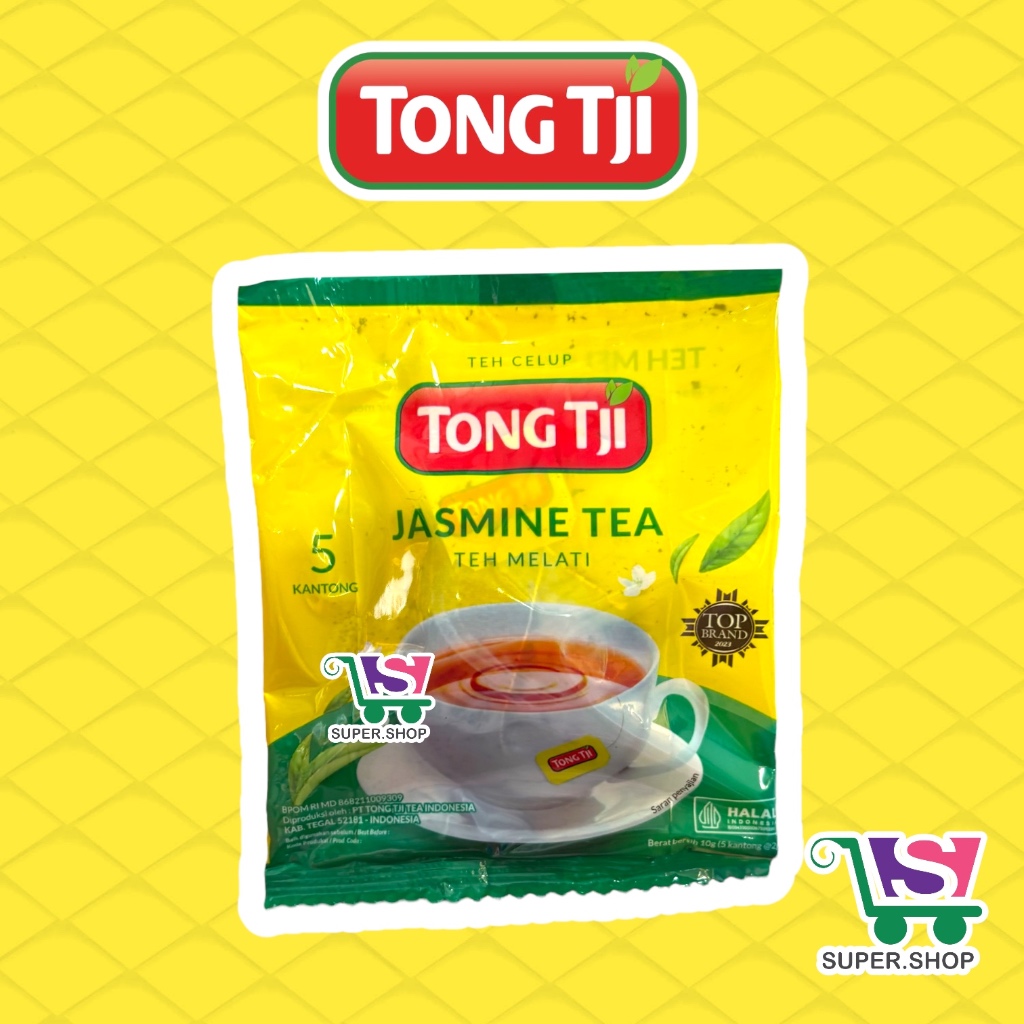 

Teh Tong Tji Jasmine Tea Sachet Isi 5 Kantong