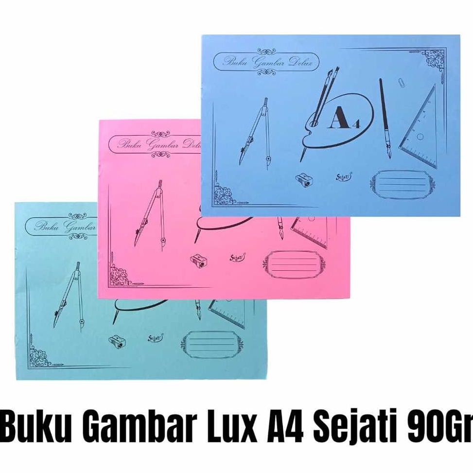 

KODE W9D Buku Gambar 9gr Lux Delux SEJATI A4 25pc