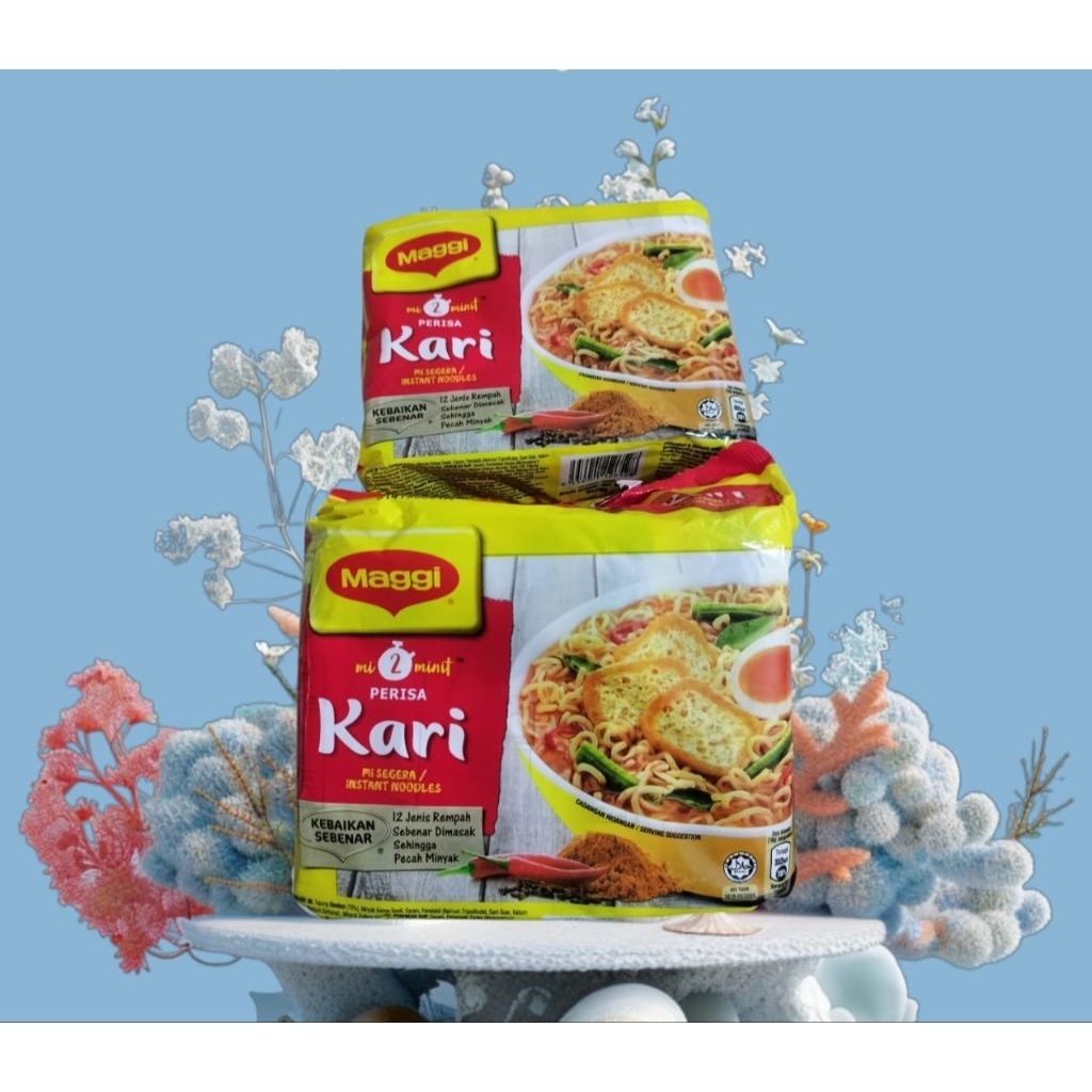 

Mie kari per pack isi 5bks