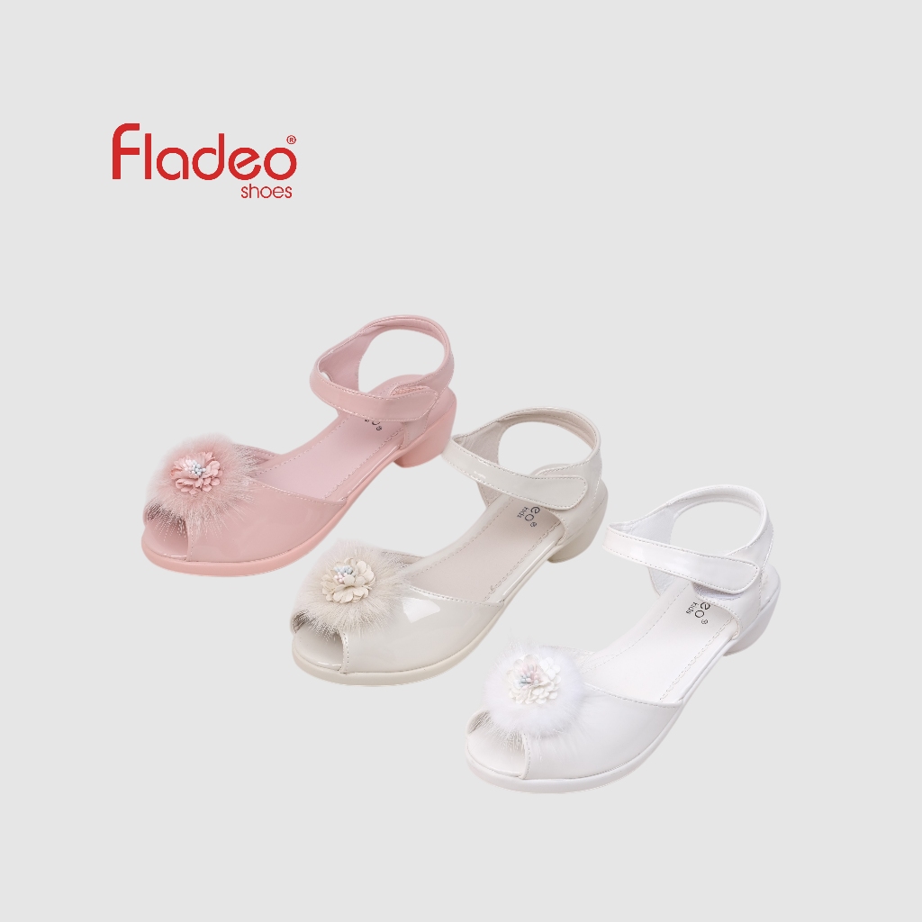 Fladeo G22/KSGT265-2HX/Sepatu Hak Slip On Tali Anak Perempuan [ Slip On Strap Heels Kids Shoes ]