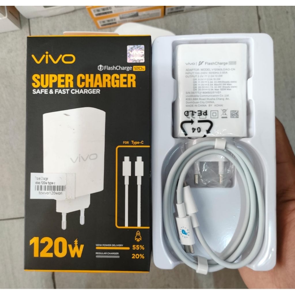 Cas / Charger Ori Vivo 120 Watt