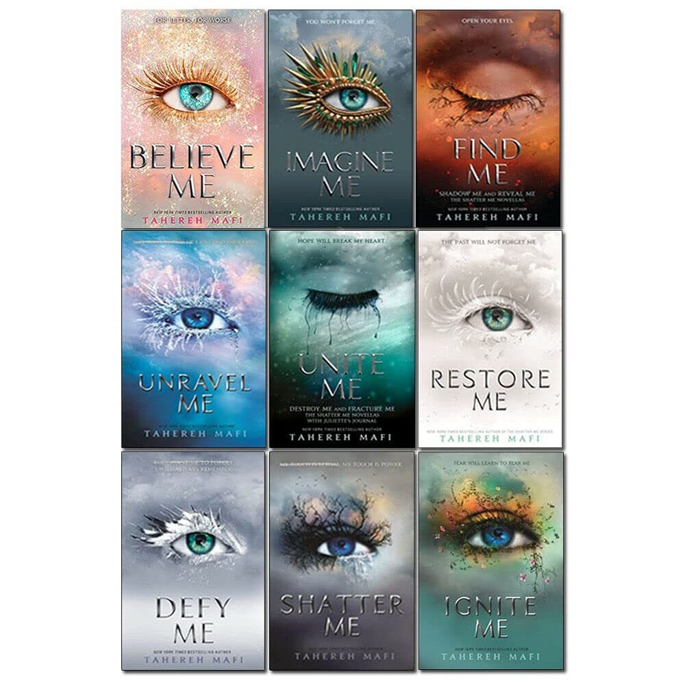 [ENGLISH] TL_ PAKET 9 SHATTER ME SERIES - UNITE ME, UNRAVEL ME, RESTORE ME, FIND ME, BELIEVE ME