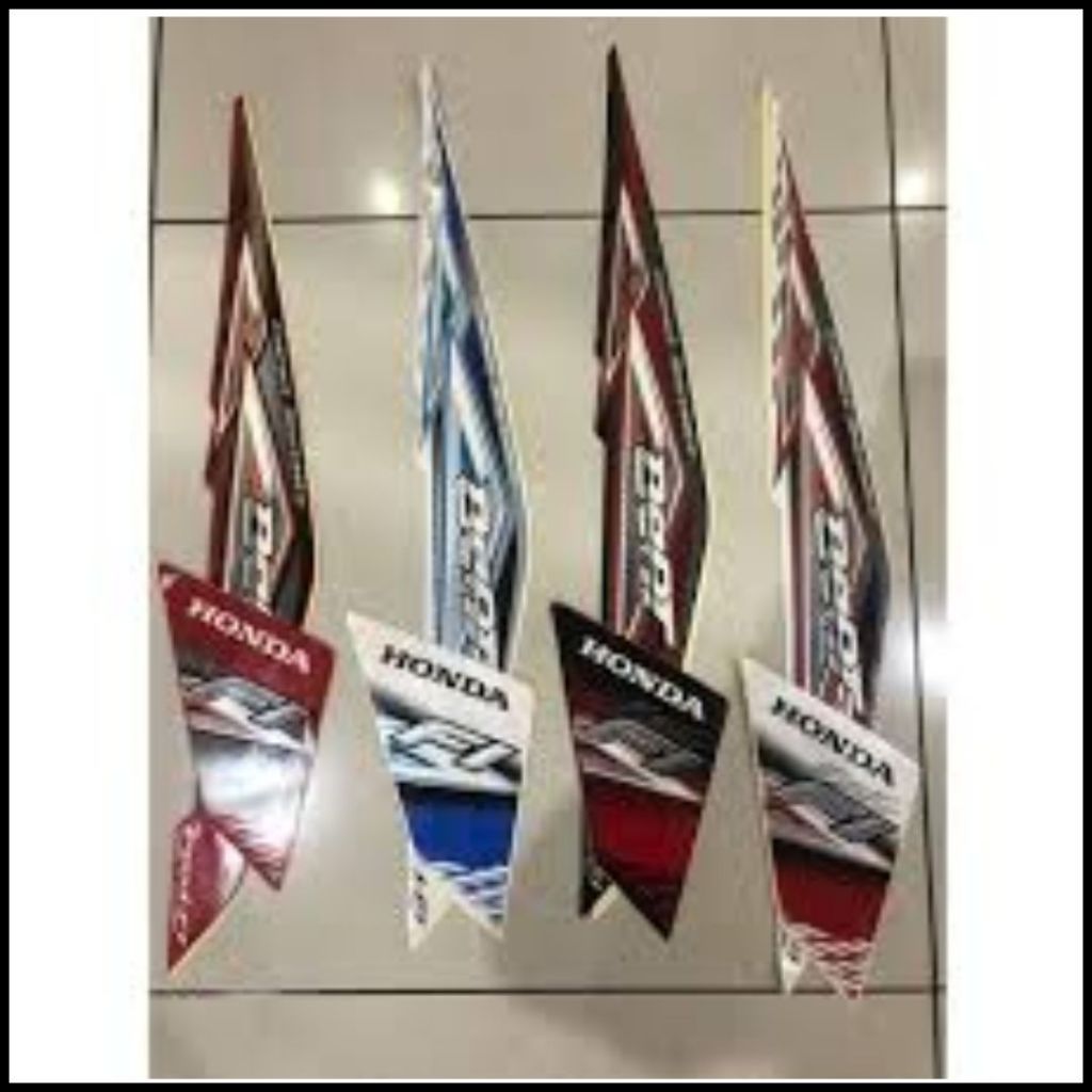 Stiker Striping Beat FI 2013 - List Motor Beat FI 2013 - Stiker Body Beat F1 2013