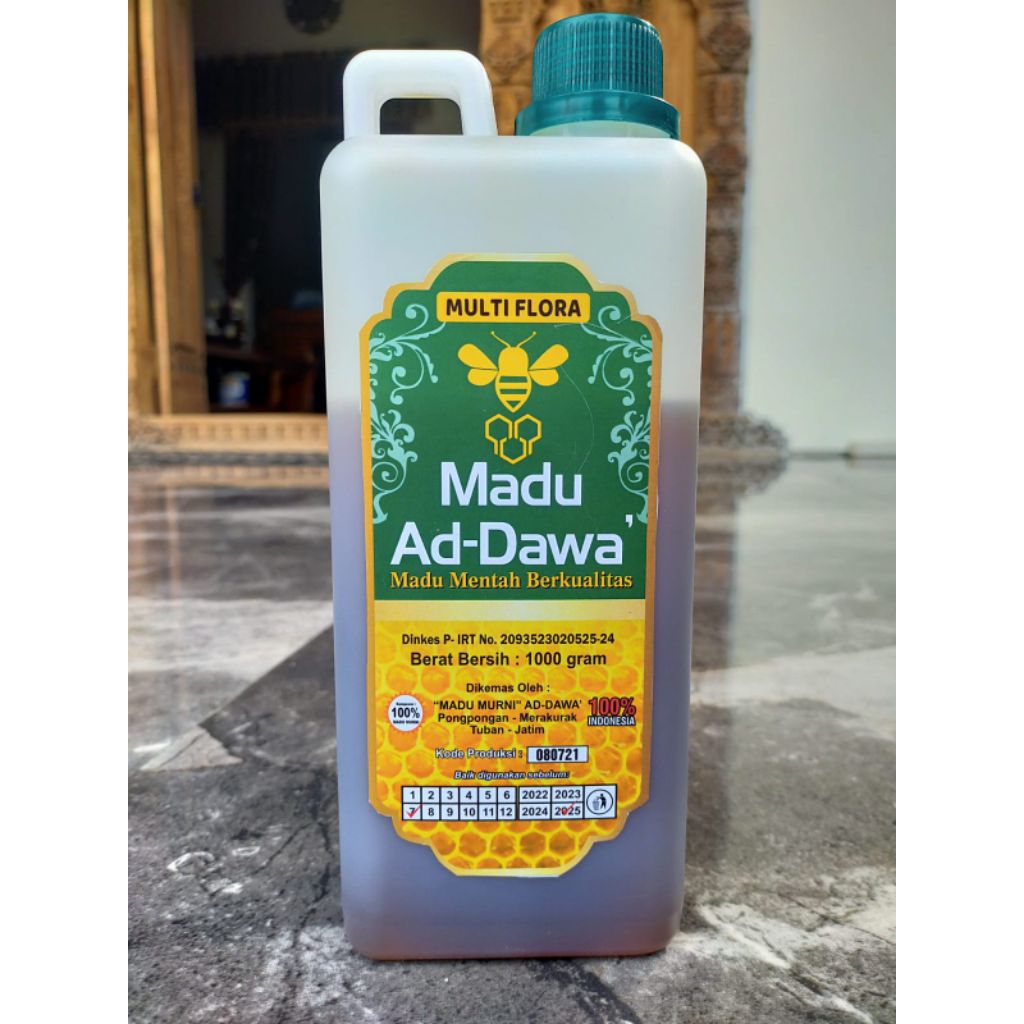 

Madu Multiflora raw honey 1000gr