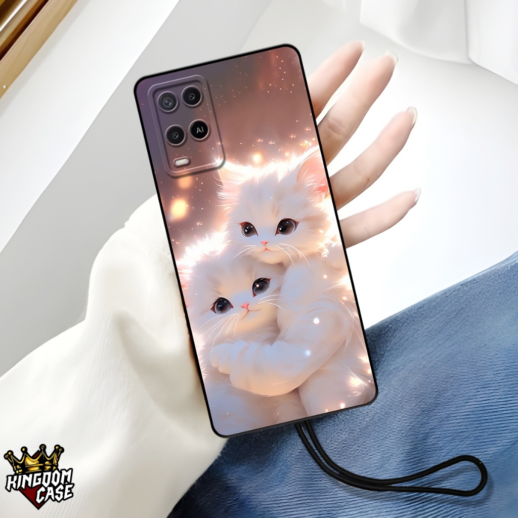 Case OPPO A54 Free Strap Case Terbaru 2025 | Case Keren - Softcase Pelindung Hp OPPO A54 - Kesing le