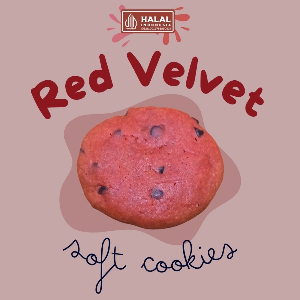 

Red Velvet Cheese Soft Cookies by Ovine
