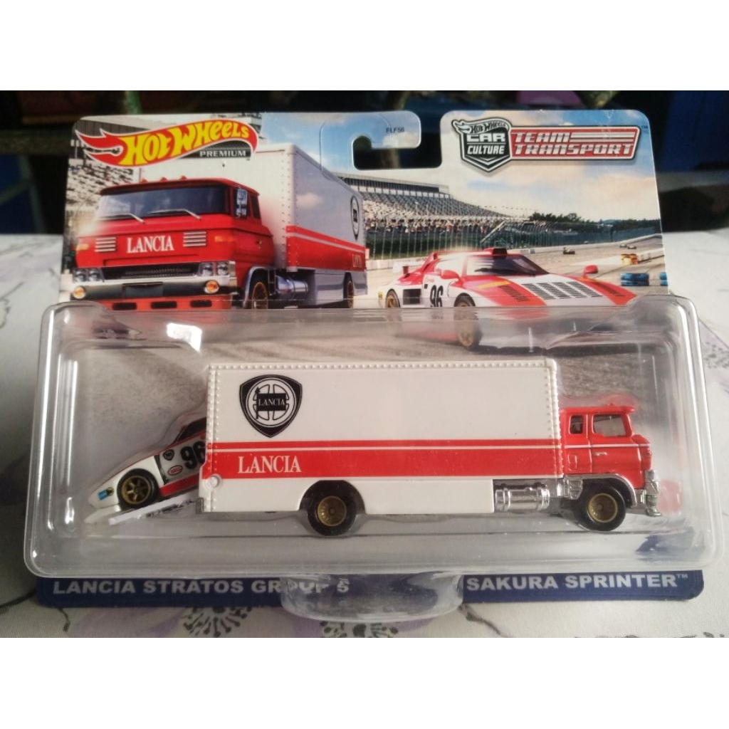 Hot Wheels Team Transport #42 - Lancia Stratos Group 5 Sakura Sprinter