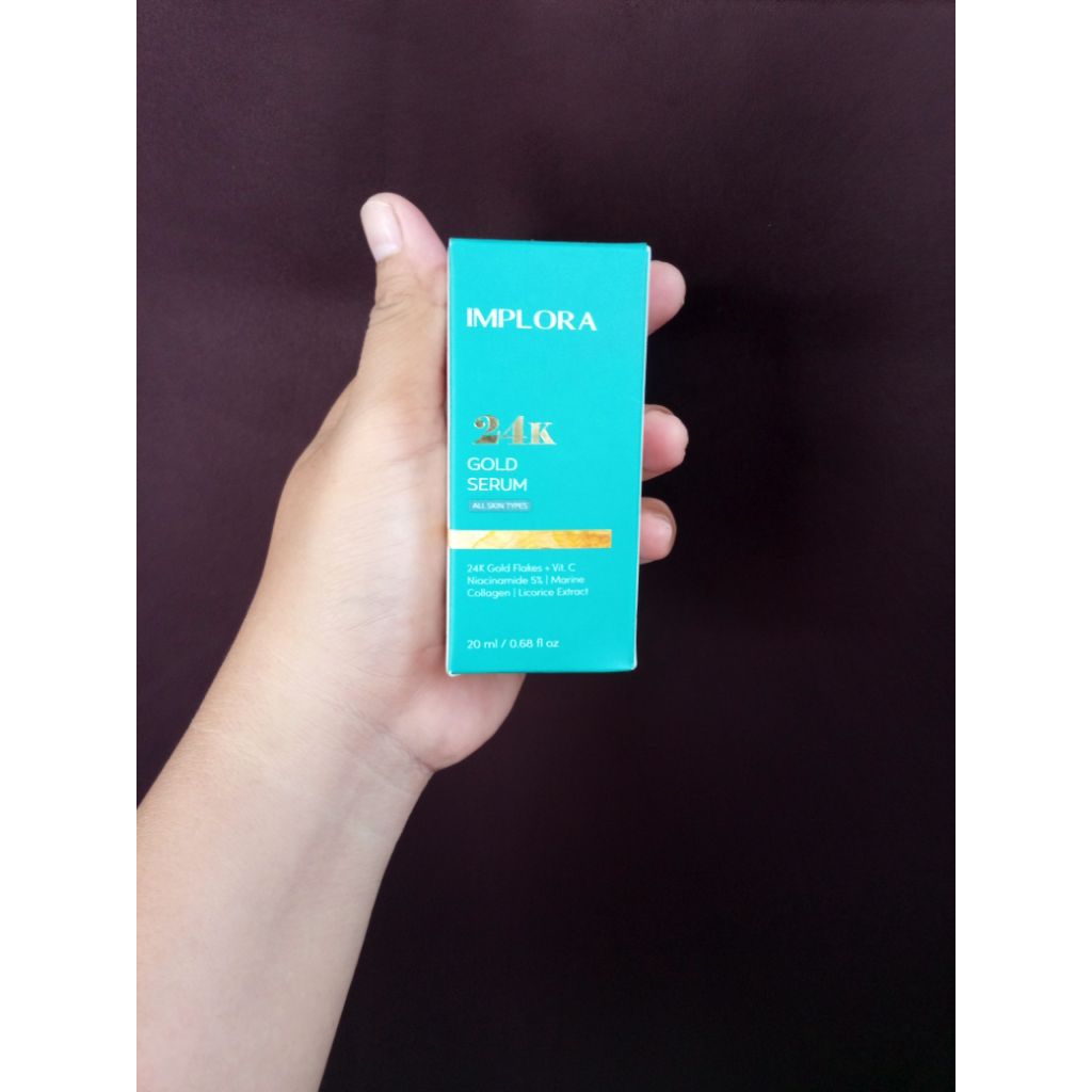 Implora 24K Gold Serum.