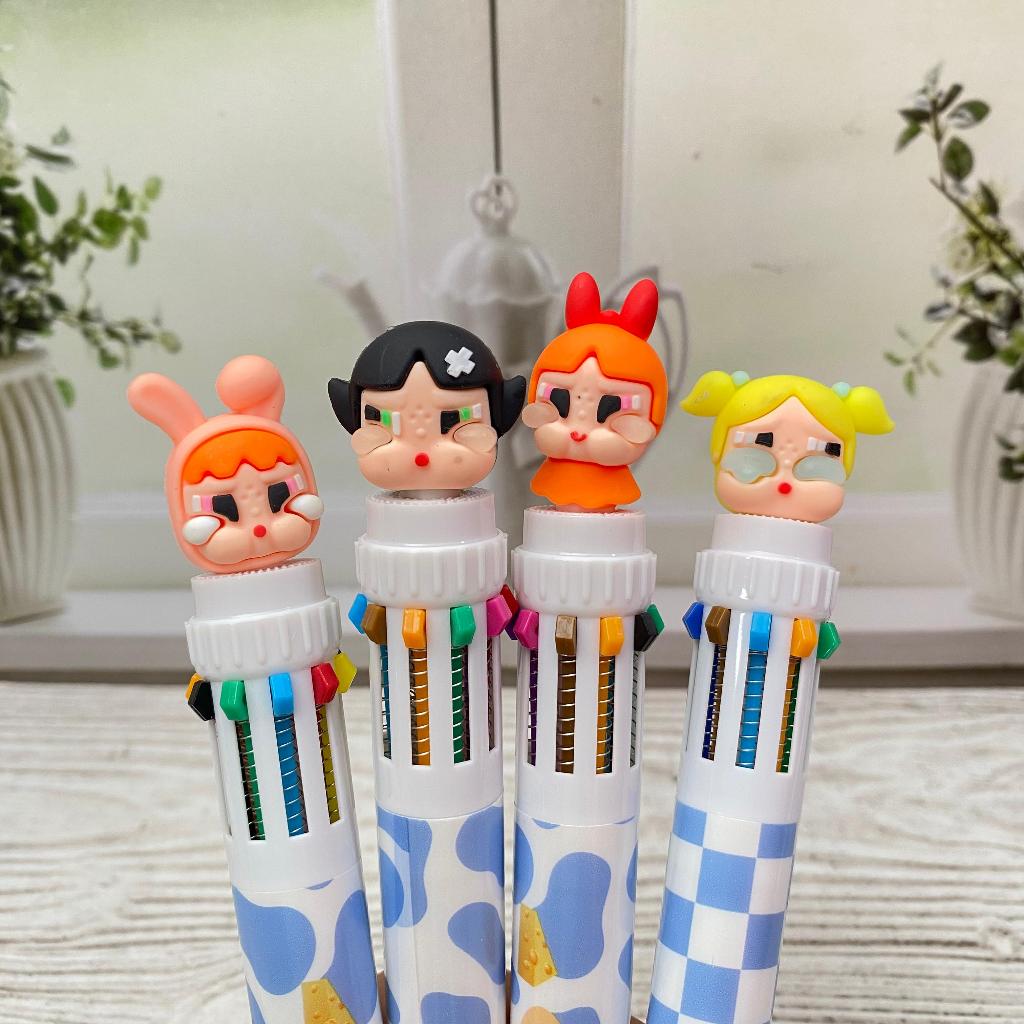 

PULPEN CETEK 10 WARNA CRYBABY POWER PUFF GIRLS PC-1913 HARGA SATUAN 1 PCS PULPEN TERBARU / BOLPEN PENA GEL WARNA WARNI / ALAT TULIS SEKOLAH KANTOR UNIK BISA GROSIRAN LEBIH MURAH