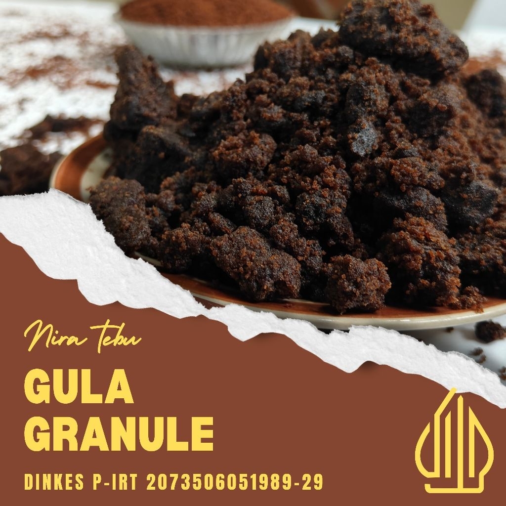 

GULA MERAH TEBU ASLI (TEKSTUR GRANULA) 1KG / MURNI NIRA TEBU TANPA CAMPURAN