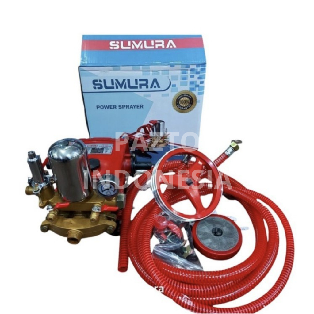 Power Sprayer Steam Mesin Cuci Motor Mobil PS 30 + Honda Engine Bensin GX 160 5.5 HP Paket Lengkap T