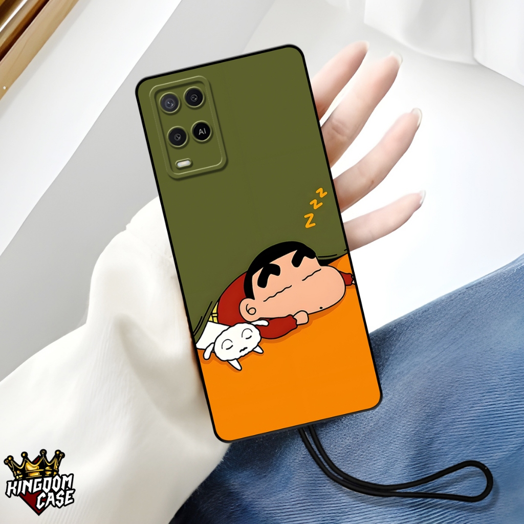 Case OPPO A54 Free Strap Case Terbaru 2025 | Case Keren - Softcase Pelindung Hp OPPO A54 - Kesing le