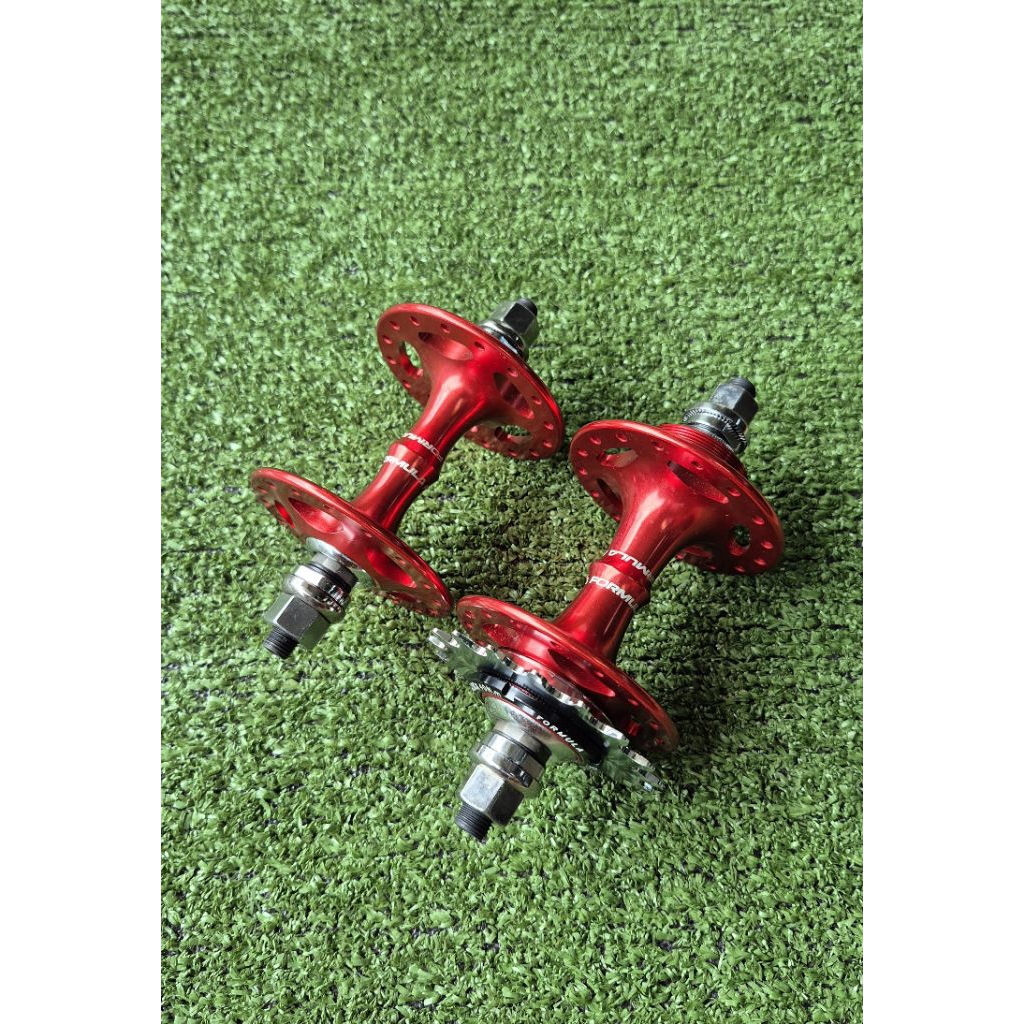 Hub Freehub Formula Fixie BMX 32 Hole Pelor Cog Lockring Taiwan - RED