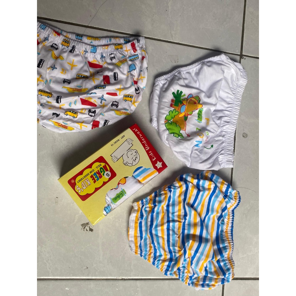 ( 3 pc ) CD Agree Anak | Agree Kids AGREE KIDS NGS C15 | Celana Dalam Anak Laki Agree NGS C15 | CD A