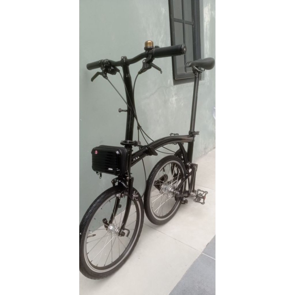 sepeda folding bike sepeda lipat 3sixty original non brompton 16 inch bagus murah second