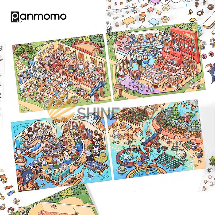 

Whimsy World DIY Outdoor Stickers - Stiker Lucu