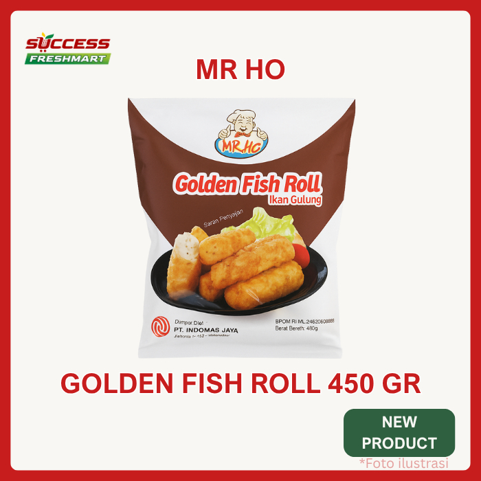 

Mr Ho Golden Fish Roll 450gr