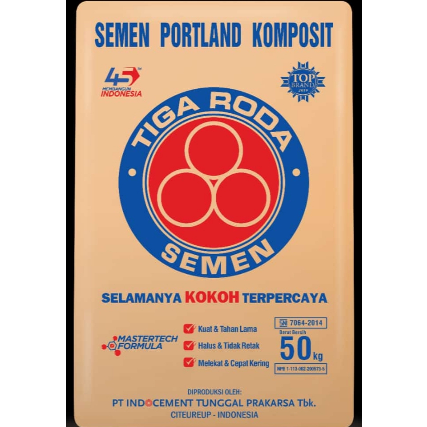 SEMEN 3 RODA 40 KG & 50 KG (INDUSTRI & PROJECT)