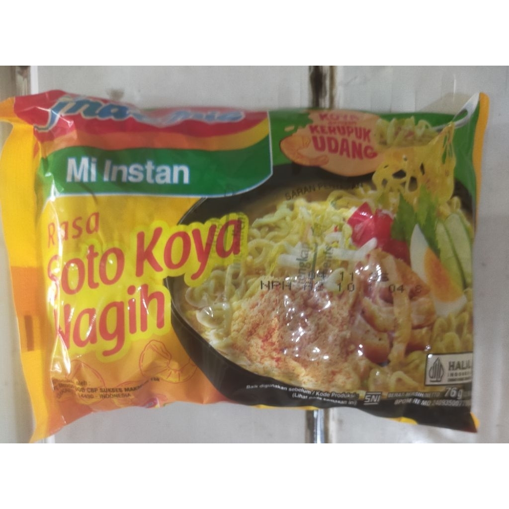 

Indomie Soto Koya Nagih 76Gr