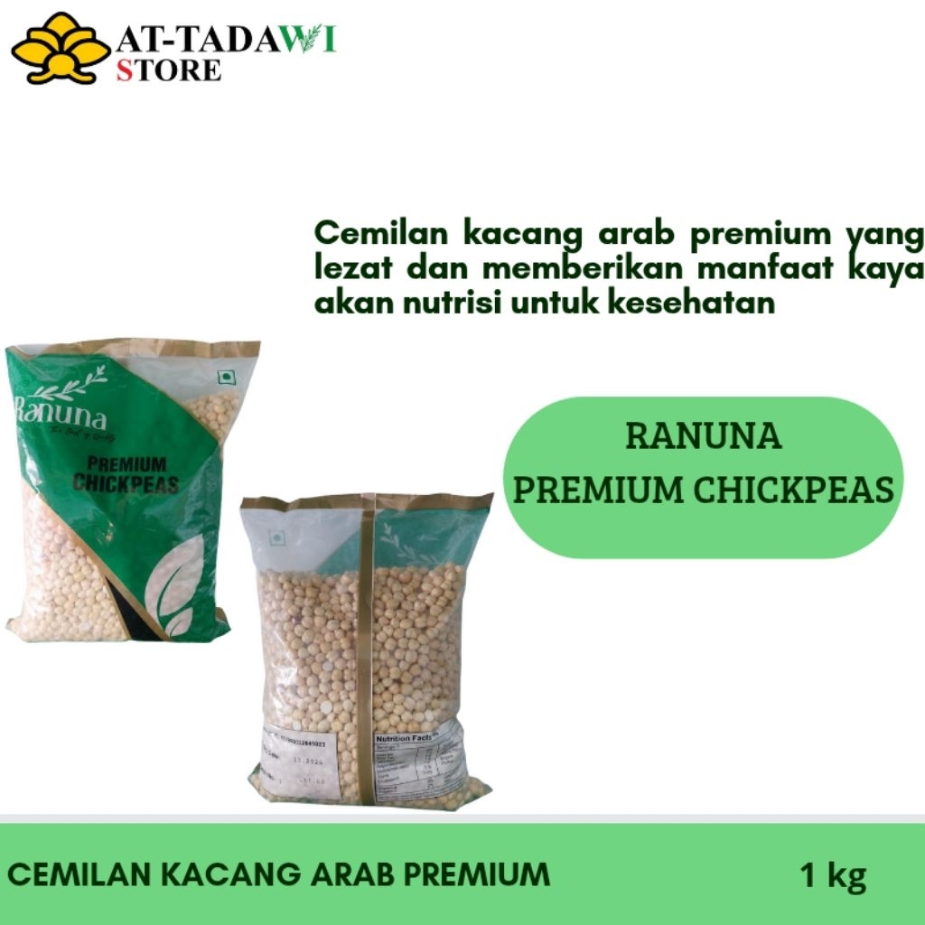 

RANUNA KACANG ARAB PREMIUM - cemilan kacang arab premium - 1 kg