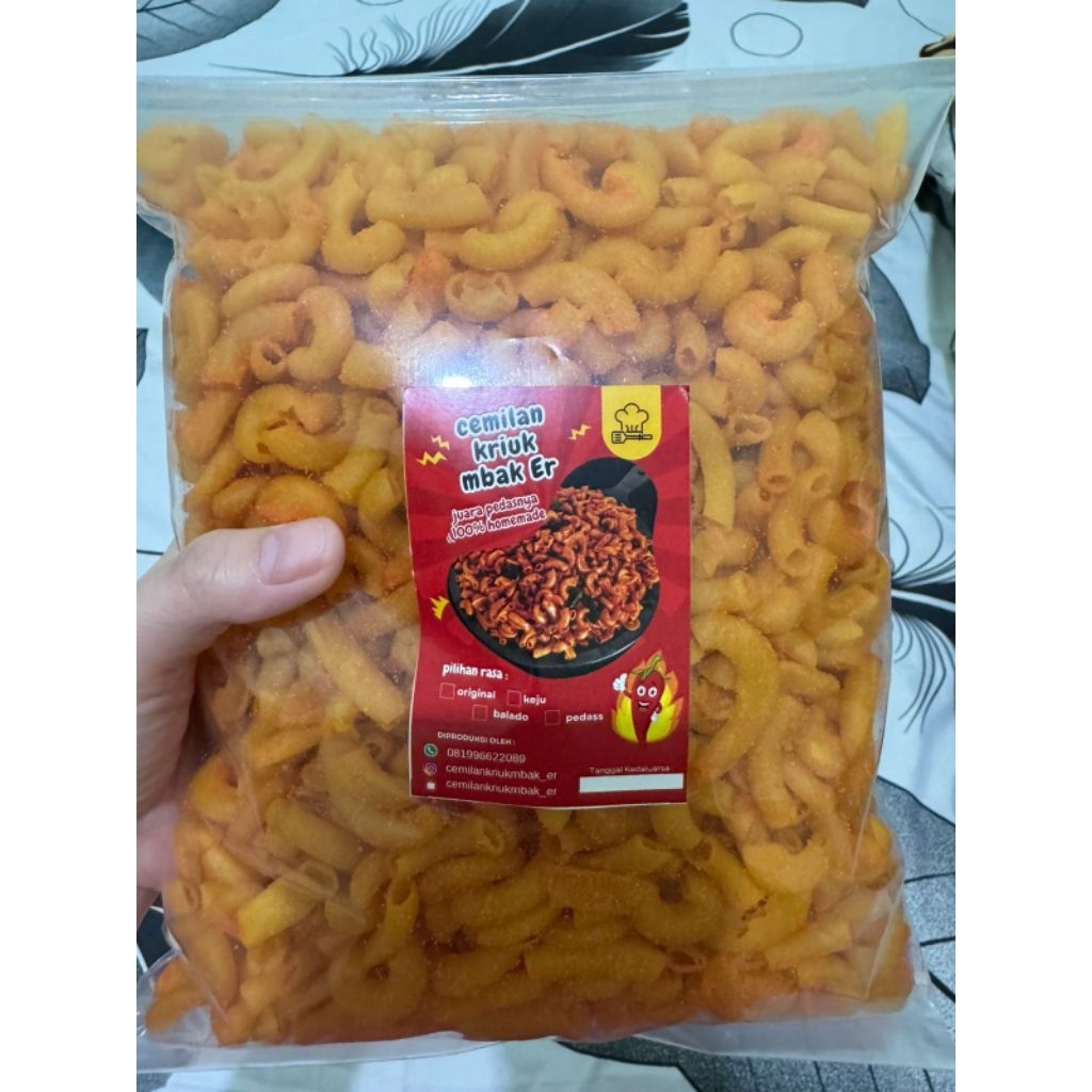 

makaroni keju kemasan 500gr