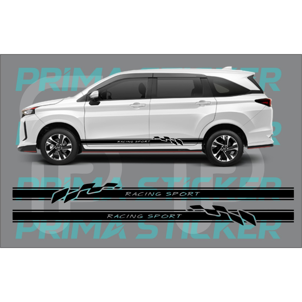 promo stiker semua jenis mobil all new avanza terbaru keren cutting stiker lis bodi samping mobil al