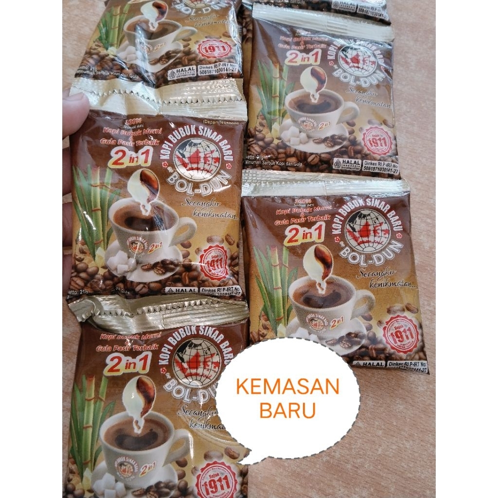 

kopi bola dunia isi 10 bks (kopi+gula) kopi asli lampung