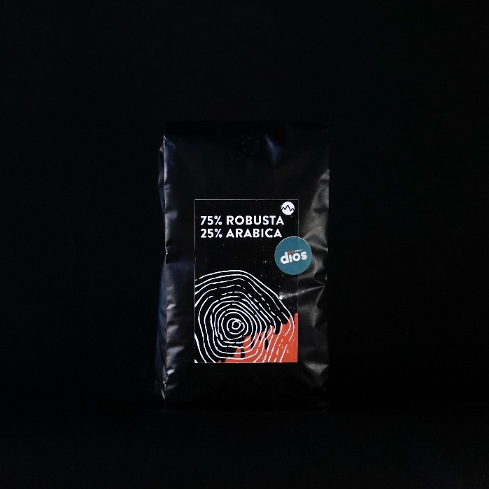 

25% Arabica 75% Robusta - Space Roastery - Washed x Natural - Espresso Coffee - 1000gr