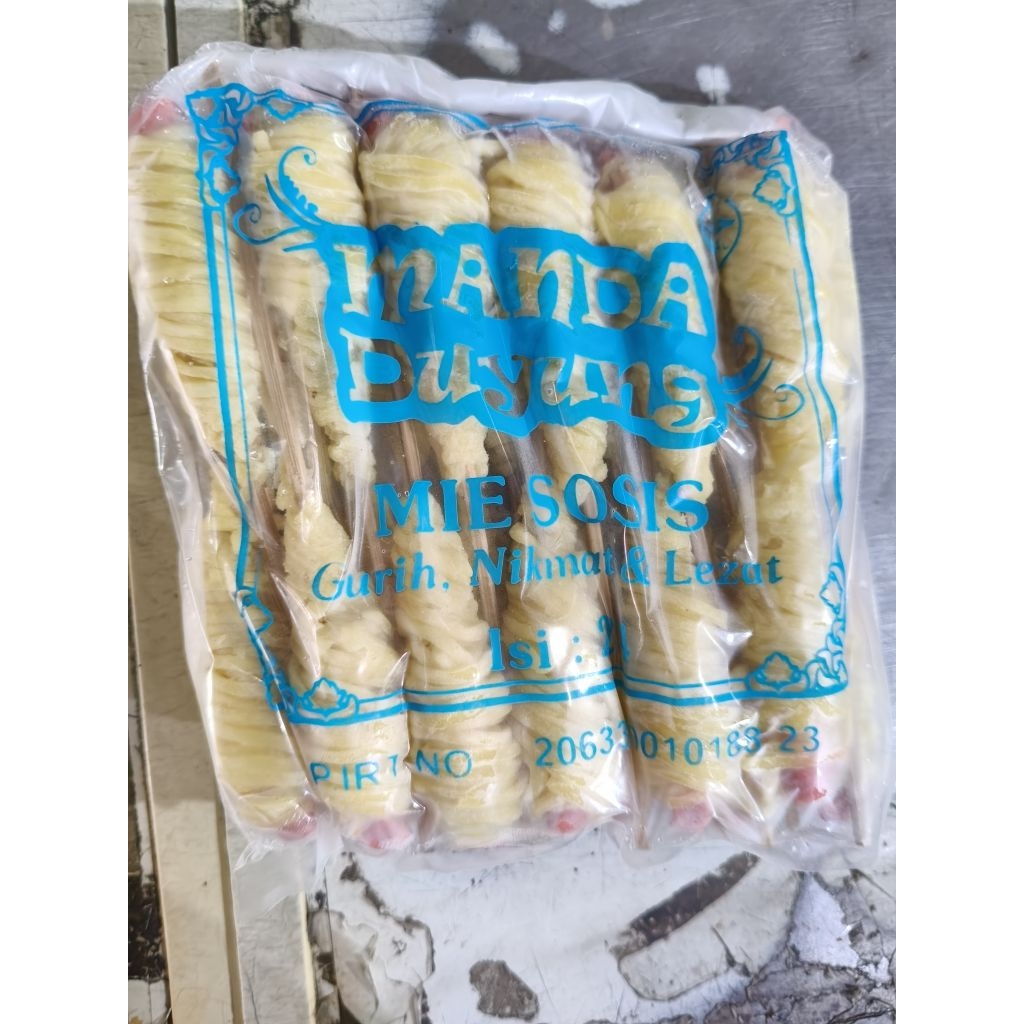 

Mie Gulung Sosis Isi 24