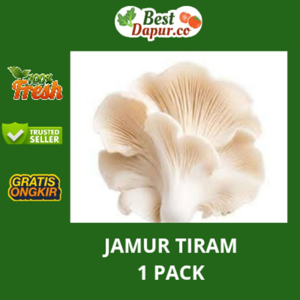 

JAMUR TIRAM -- 1 PACK -- Best Dapur .Co