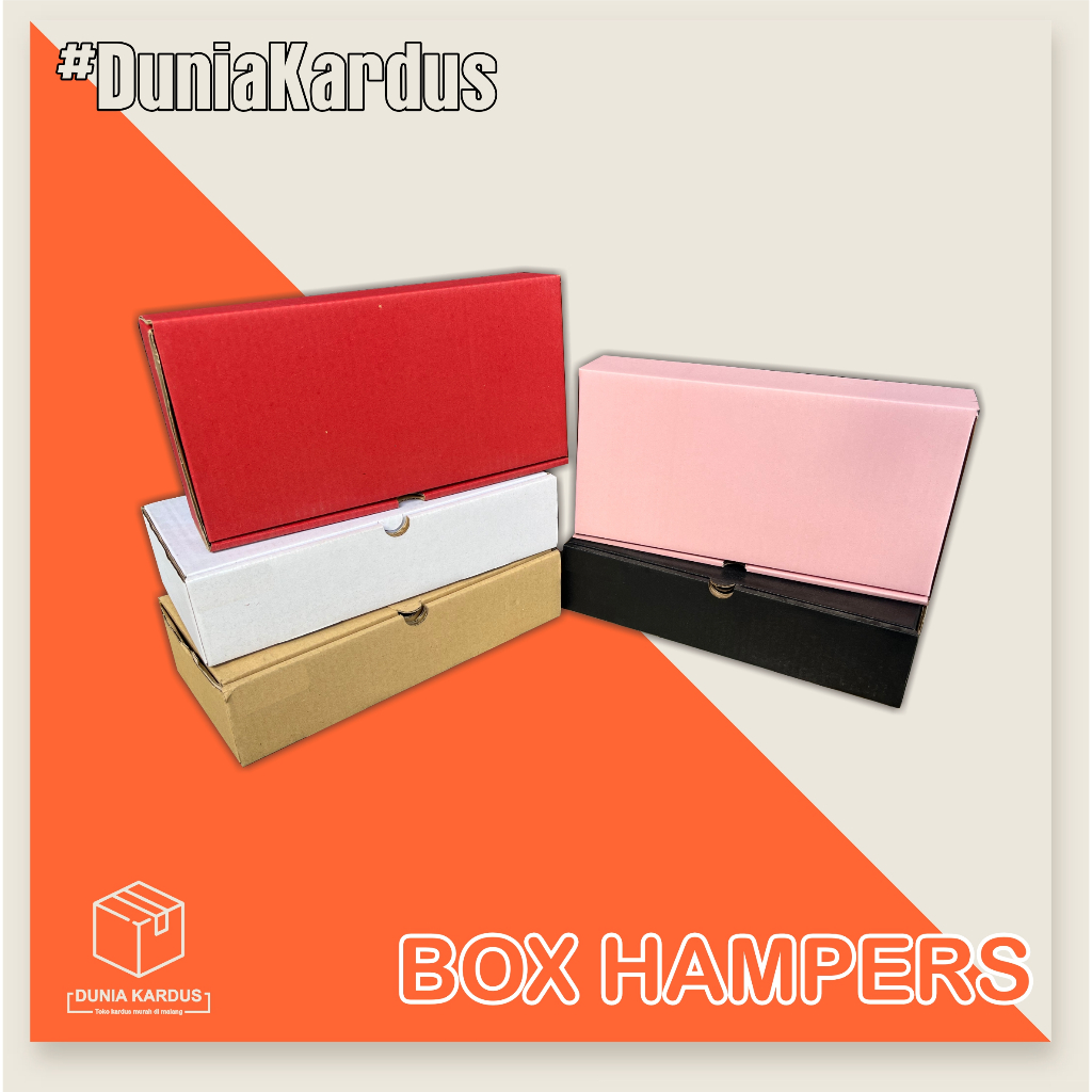 

Box Hampers 30x15x7 cm | BOX HAMPERS | BOX PACKING | BOX KADO | BOX Murah | BOX SOUVENIR |KEMASAN