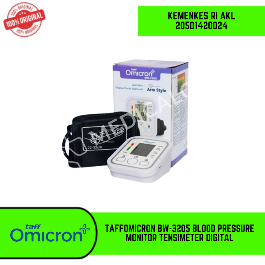 Best Tensimeter Digital TaffOmicron BW-3205 BW 3205