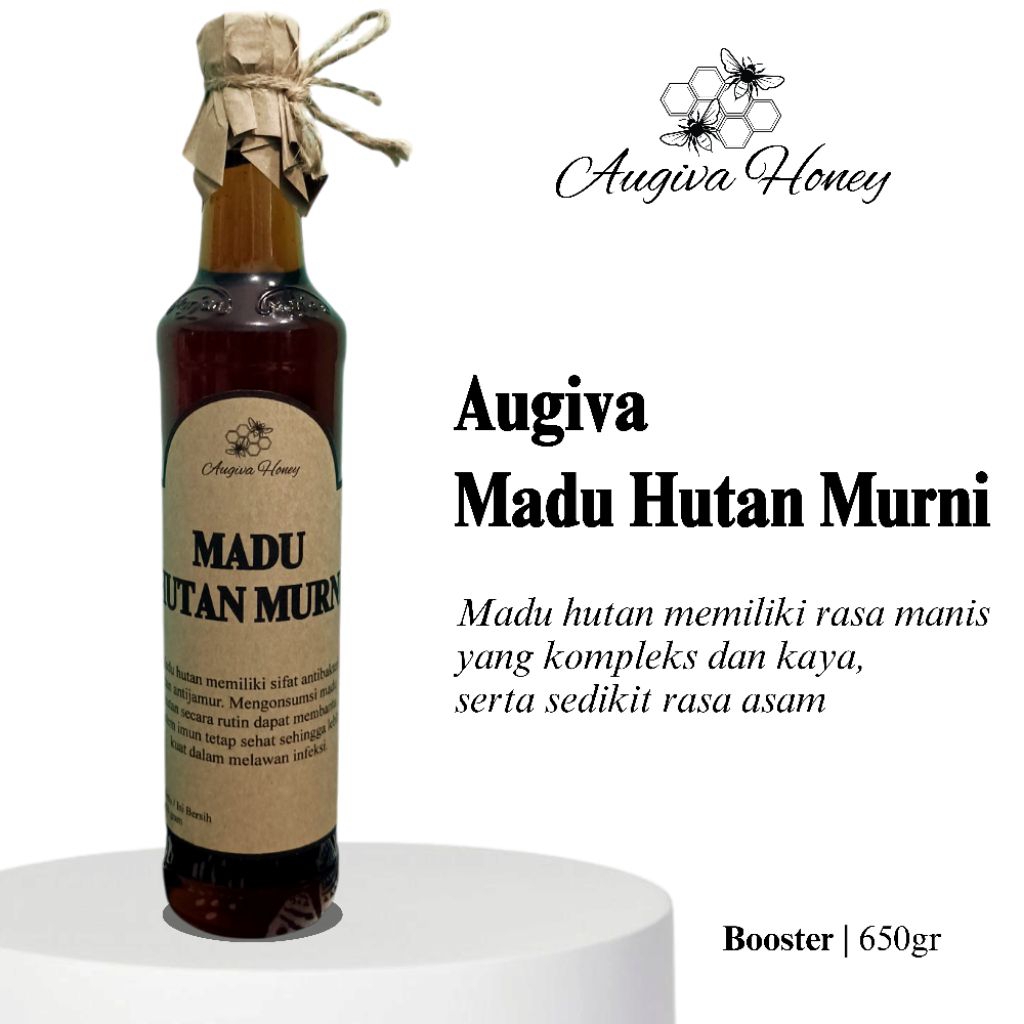 

Madu Hutan Murni Augiva Honey 650 gram