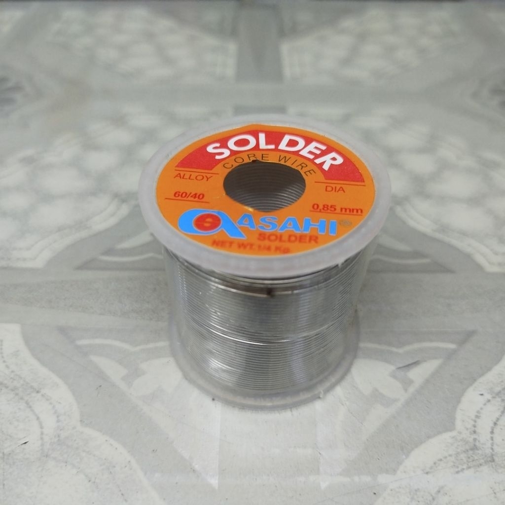 timah asahi roll besar timah solder asahi ¼kg