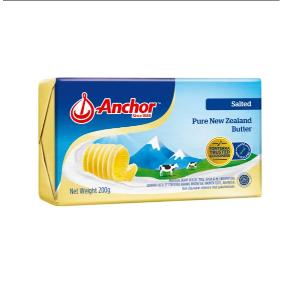 

Pure New Zealand Salted Butter Anchor 200gr- Gosend Only!!!