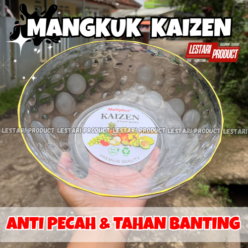 ( 3PCS ) MANGKUK SUP KAIZEN/ MANGKUK BUAH / MANGKOK / MANGKUK PLASTIK / MANGKUK SAYUR / MANGKUK BENI