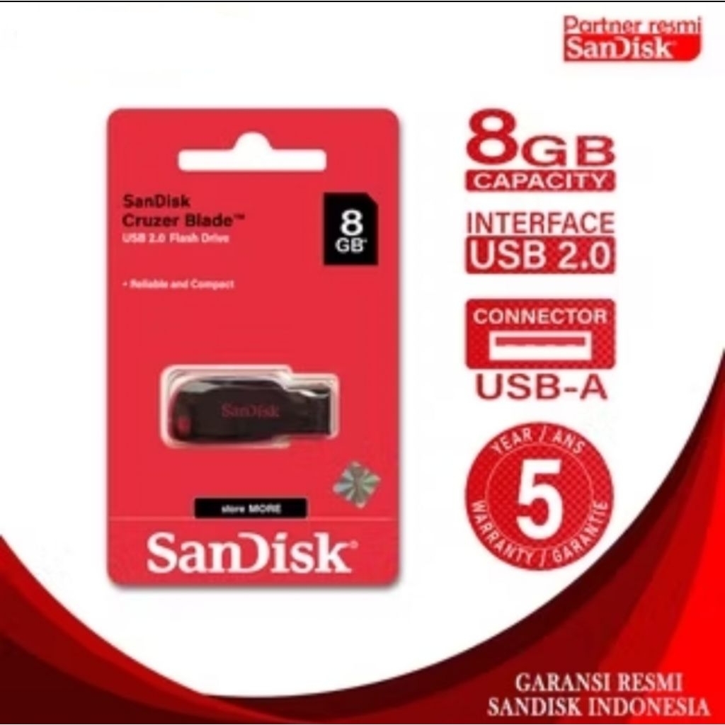 Flashdisk Sandisk 8GB Original