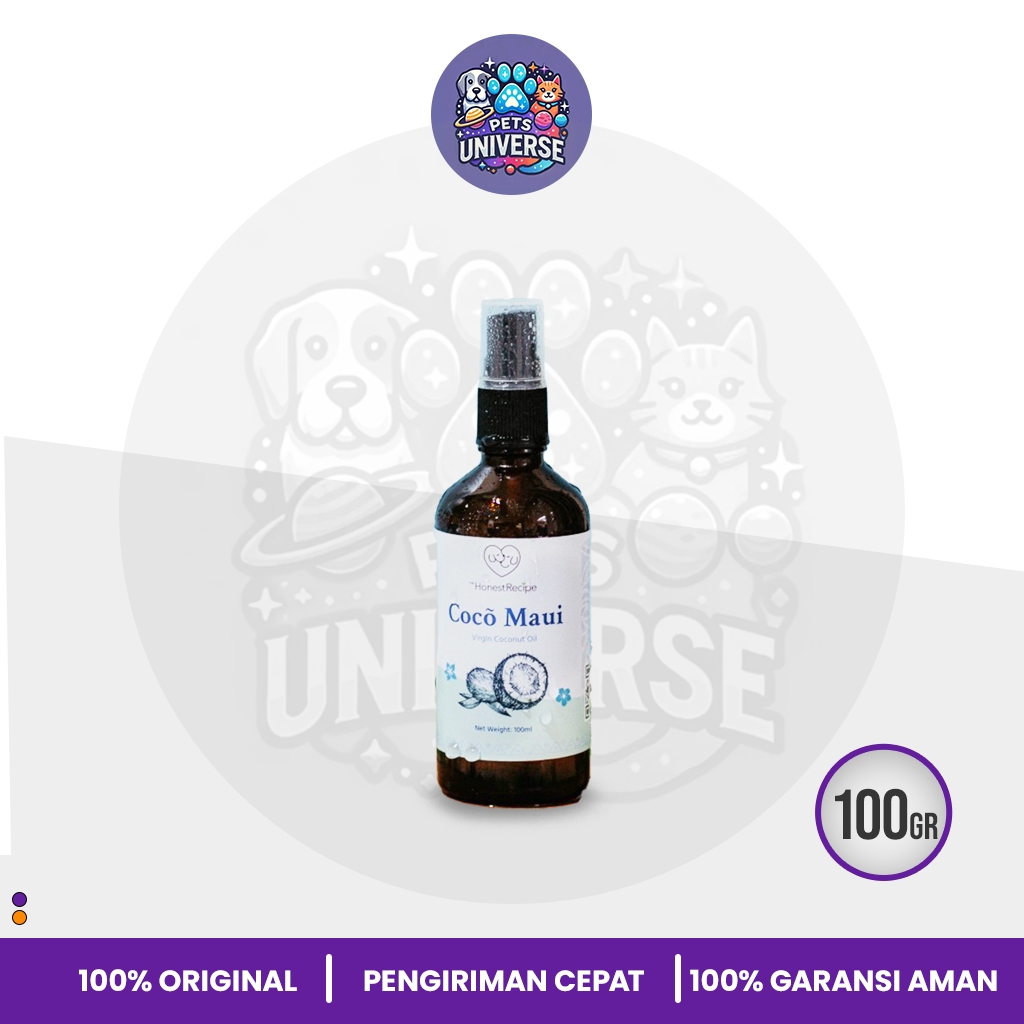 

Coco Maui-The Honest Recipe Virgin Coconut Oil VCO- Untuk Kesehatan Anabul