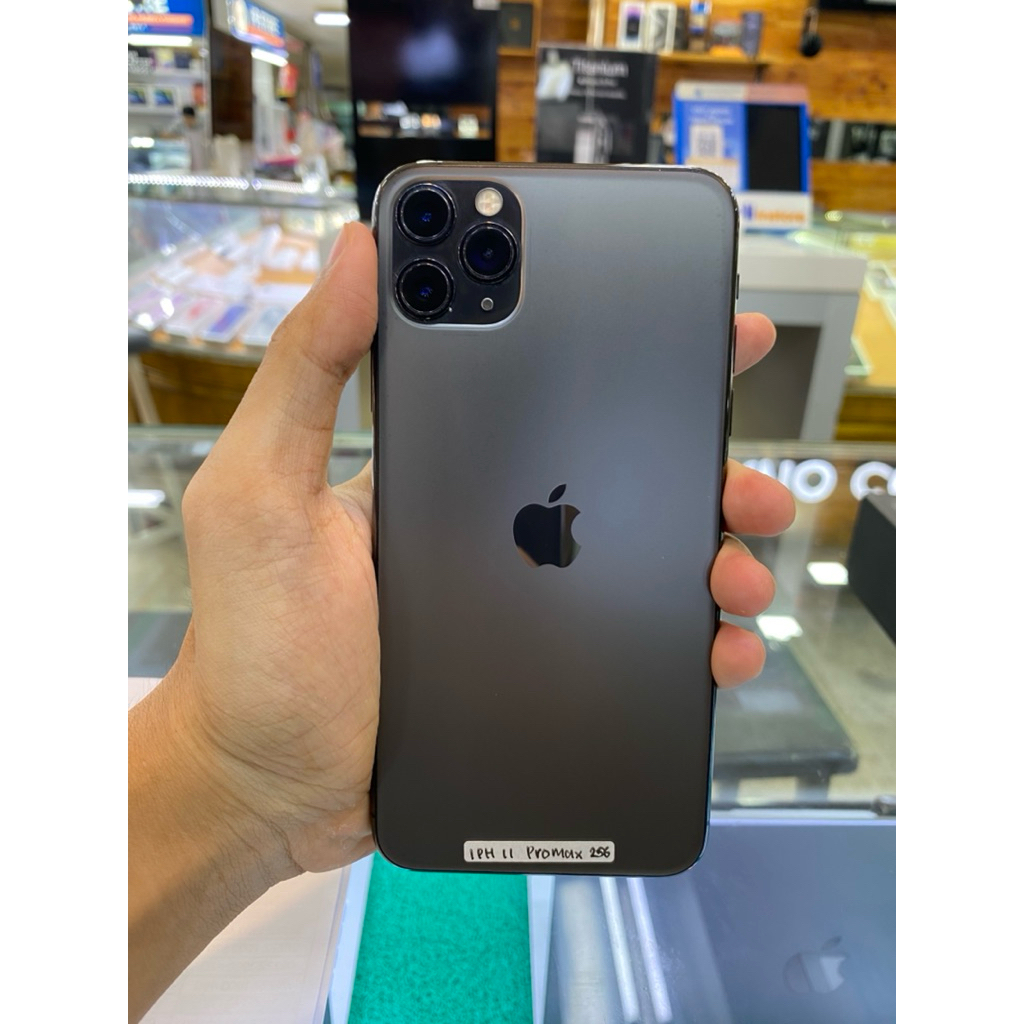 iPhone 11 Pro Max 256 GB Graphite LL/A ex inter iOS 18.4.1 ( Notif Riwayat Komponen Servis Baterai &