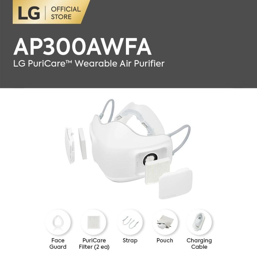 LG PuriCare™ Wearable Air Purifier - AP300AWFA Masker Air Purifier