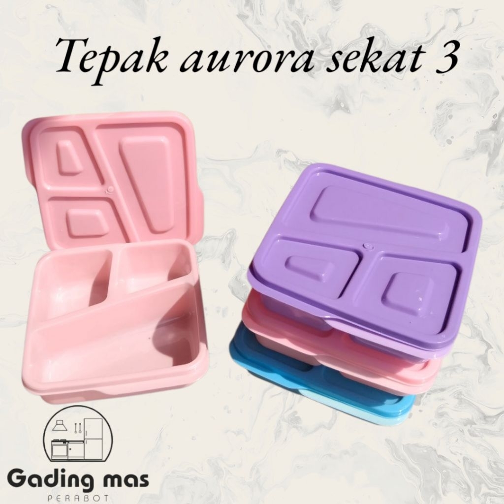 Lunch Box Stella 3 Sekat Kotak Makan Anak Lucu Lunch Box Tahan Panas