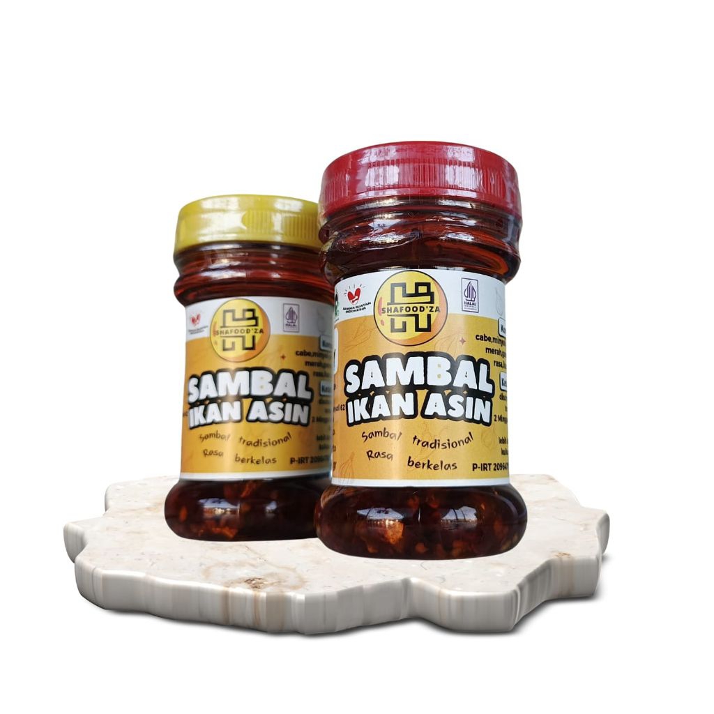 

Shafoodza sambal ikan asin tanpa tulang 150gr