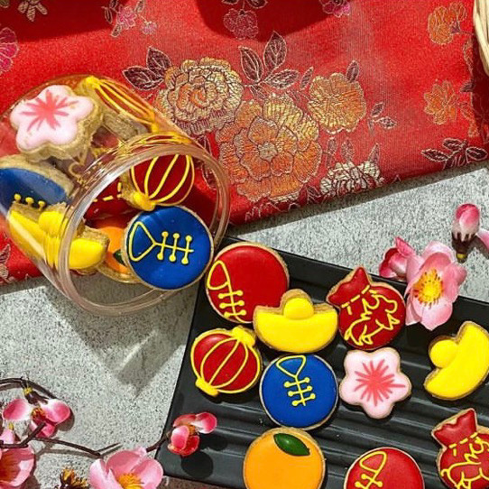 

Minis Jar Imlek Cookies ( Sincia / Kukis CNY Collection) - Sugar Cookies / Decorated Cookies / Kukis Hias Chinese New Year