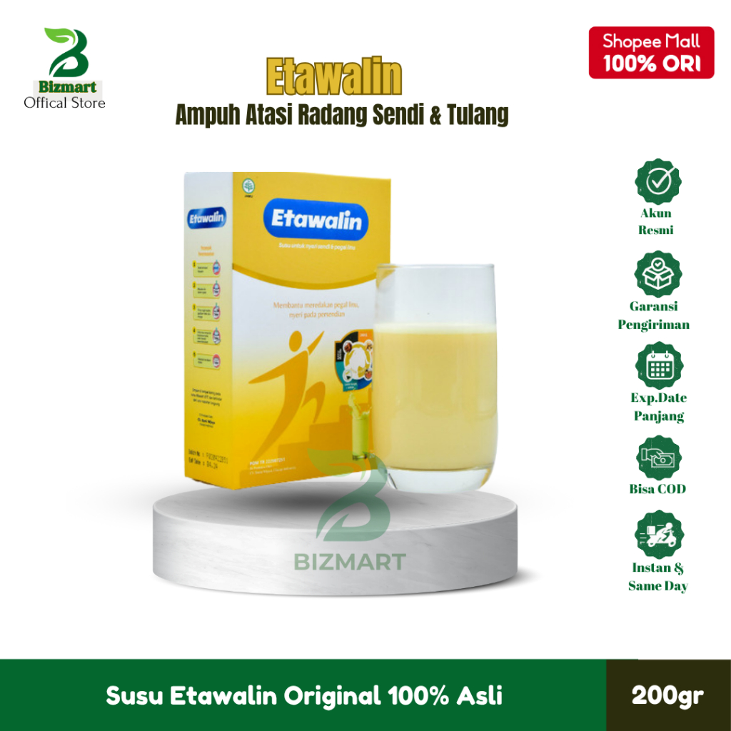 

Etawalin Susu Kambing Original 100% Asli Herbal Atasi Rematik Asam Urat Nyeri Sendi Tulang & Pegal Linu