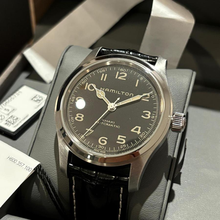 Hamilton Khaki Automatic Field 38MM Murph Interstellar H70405730 NEW ORIGINAL