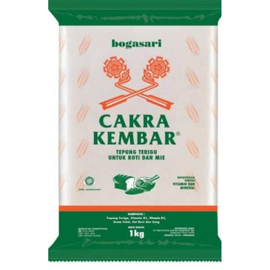

tepung cakra kembar 1 kg /protein tinggi