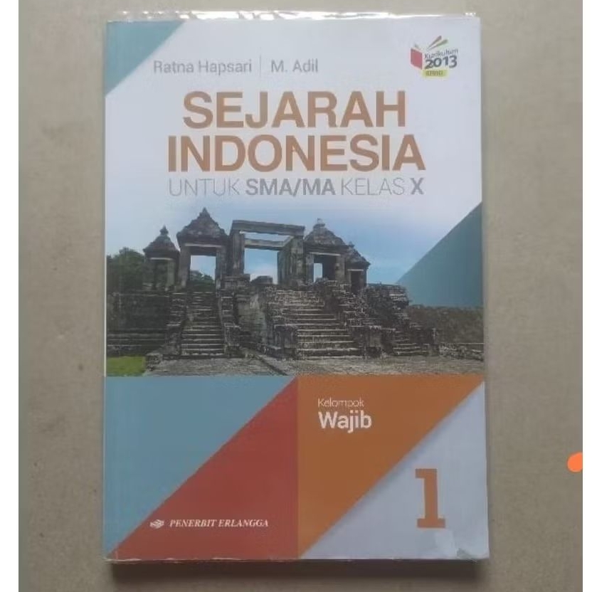 Buku Sejarah Indonesia SMA X Erlangga